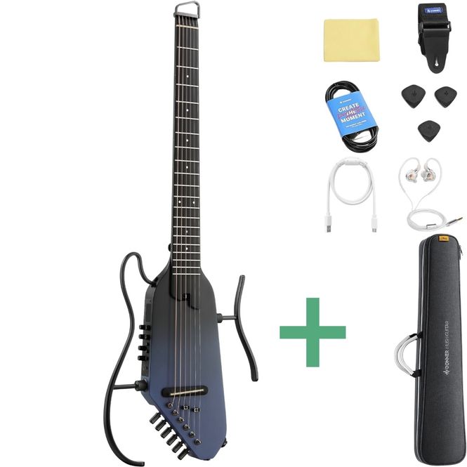 Hovedbilde Donner HUSH-I PRO silent gitar space fly