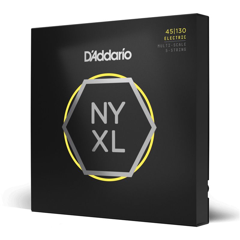 D'Addario NYXL45130MS Strengesett Elbass NYXL  045-130 for 37