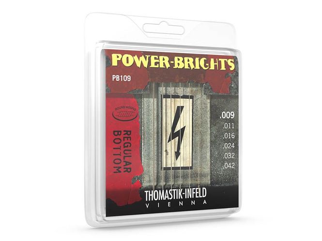 Hovedbilde Thomastik THPB-109 Power Brights string set ...