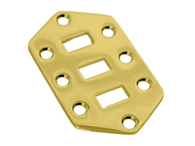 Hovedbilde Allparts Switch Plate for Jaguar® Gold