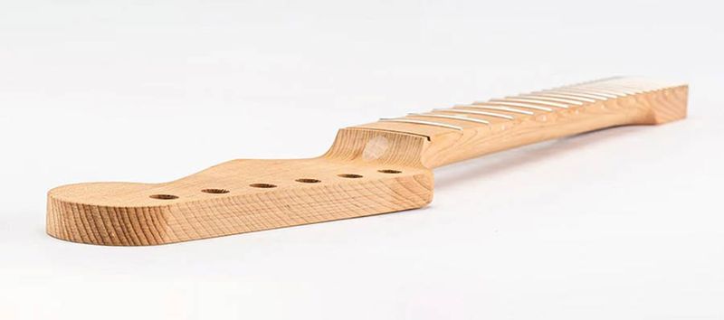 Allparts Select ltd VIN-MOD replacement neck for Stratocaster, quartersawn roasted maple, unfinished