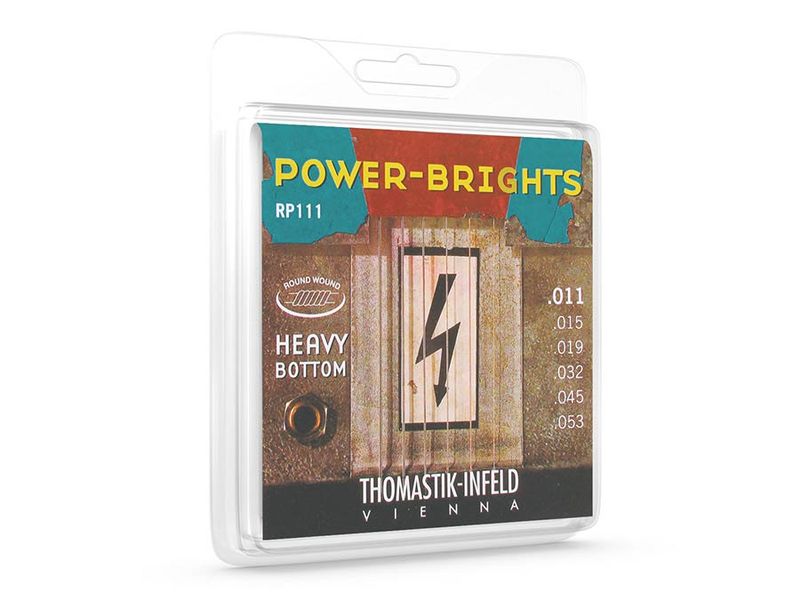 Thomastik THRP-111 Power Brights string set electric, magnecore, 011-015-019-032-045-053
