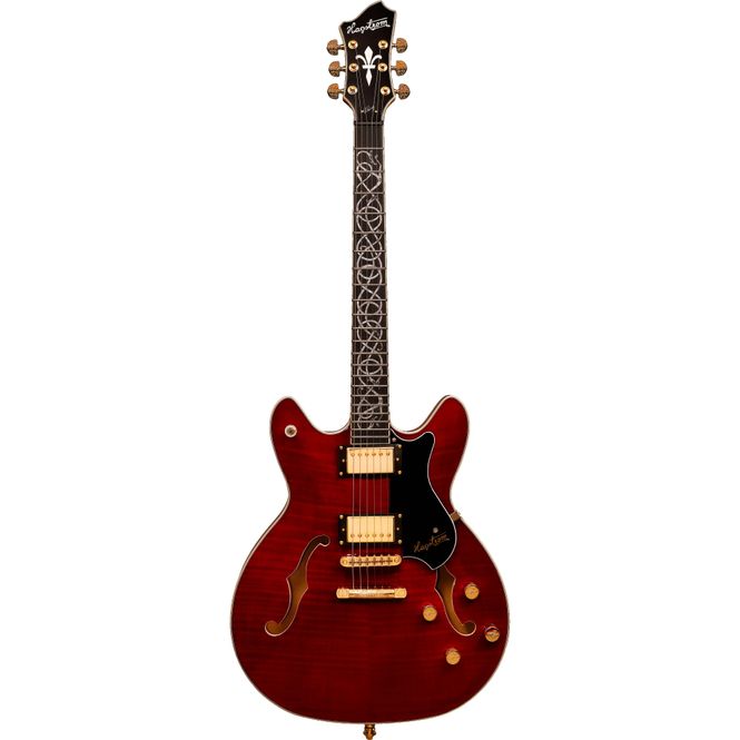 Hovedbilde Hagstrom Viking 100 Bloodwine Electric guitar. ...