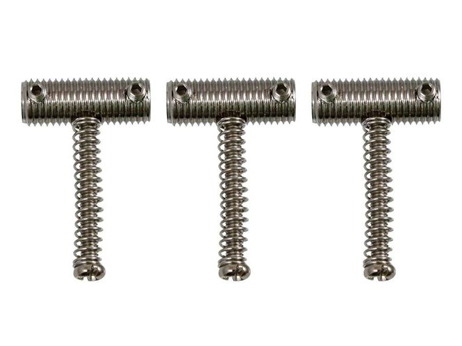Hovedbilde Allparts vintage style steel bridge saddles for ...
