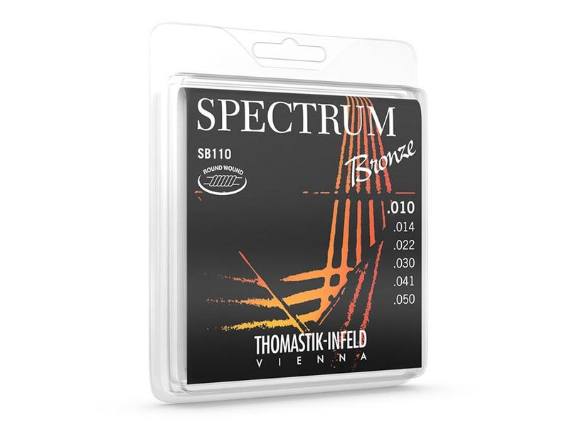 Thomastik THSB-110 Spectrum string set acoustic, bronze roundwound, 010-050
