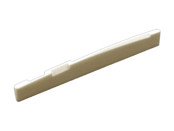 Hovedbilde Allparts Saddle Acoustic Unbleached comp Bone
