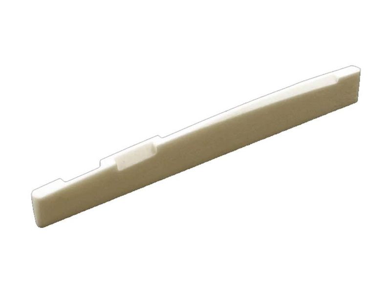 Allparts Saddle Acoustic Unbleached comp Bone