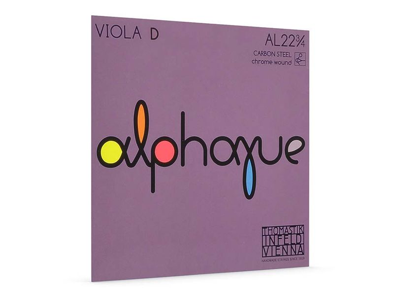 Thomastik THAL-22-34 Alphayue viola string D-2 3/4 medium, synthetic core, chrome wound
