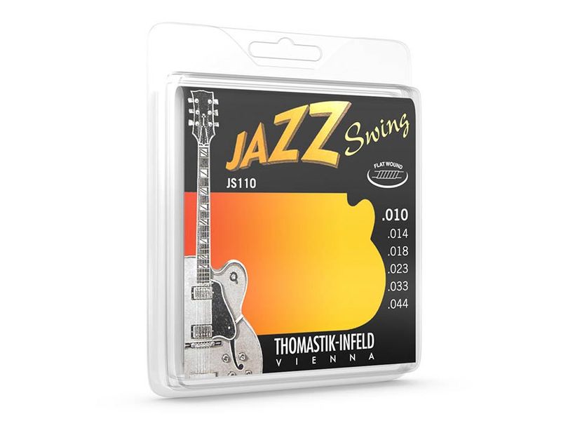 Thomastik THJS-110 Jazz Swing string set electric, nickel flatwound, 010-014-018-023-033-044