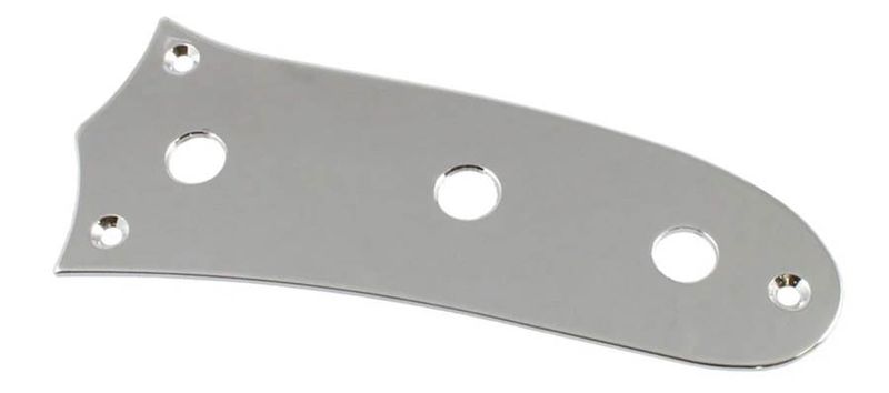 Allparts Control Plate for Mustang® Chrome