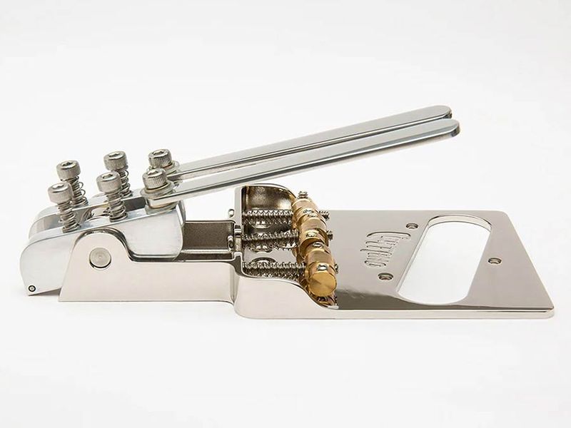 Allparts Certano T-Bender, B&G-bender bridge for Tele, chrome