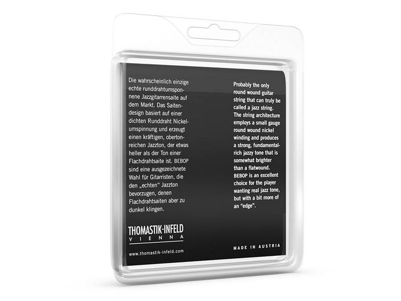 Thomastik THBB-111 Jazz Bebop string set electric, nickel roundwound, 011-015-019-026-034-047