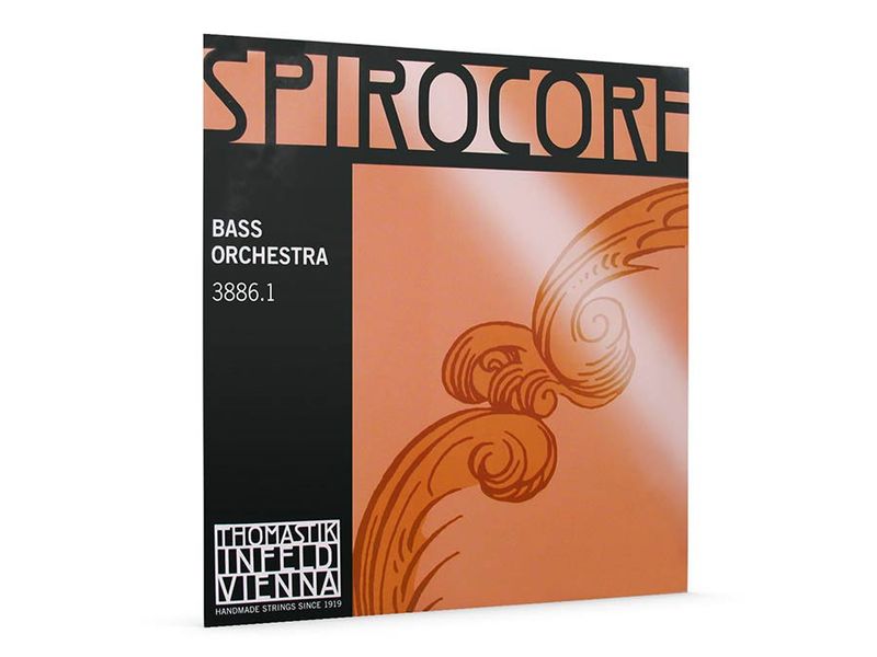 Thomastik THS-3886-1 Spirocore double bass string A-1 solo 3/4 (string lenth 106cm), spiral core, chrome