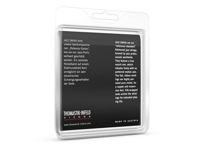 Thomastik THJS-112 Jazz Swing string set electric, nickel flatwound, 012-016-020-027-037-050
