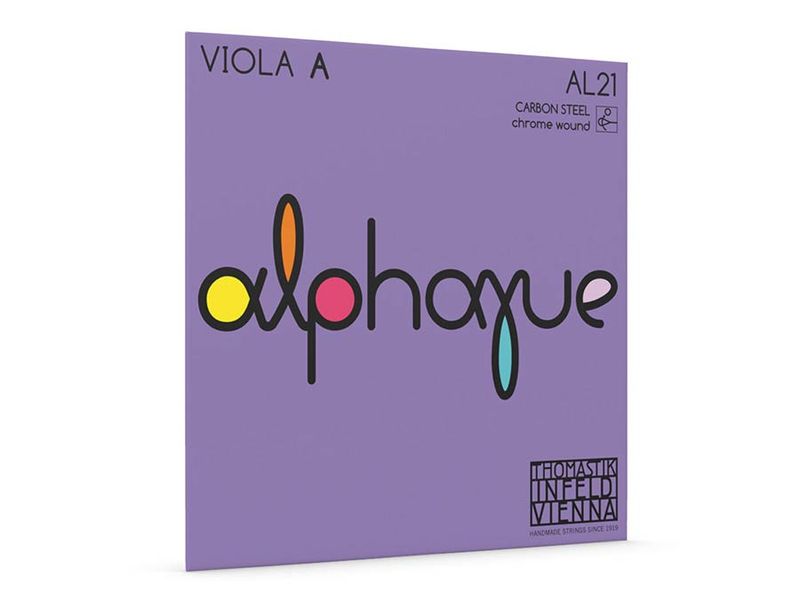 Thomastik THAL-21 Alphayue viola string A-1 4/4 medium, carbon steel, chrome wound, removable ball end