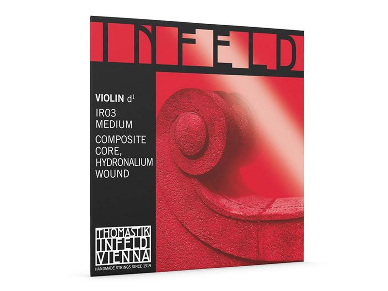 Thomastik TH-IR-03 Infeld Red violin string D-3 4/4 red, composite core, hydronalium wound