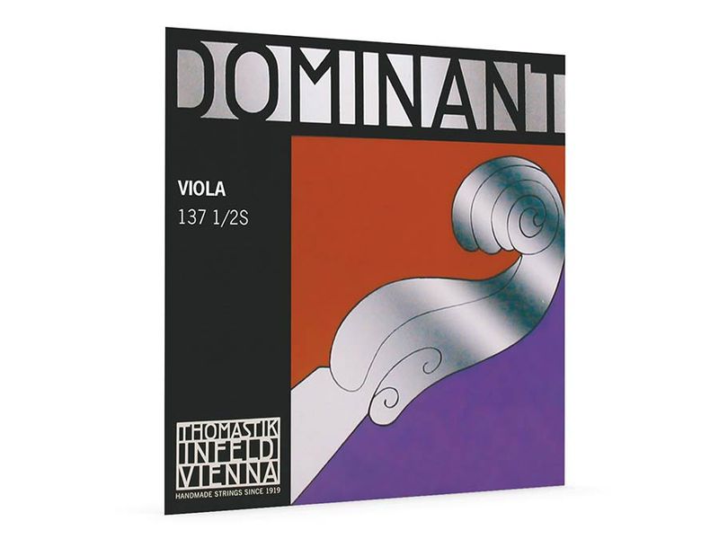 Thomastik TH-137-12S Dominant viola string D-2 1/2 (string length 32-33cm) heavy, synthetic core, aluminum