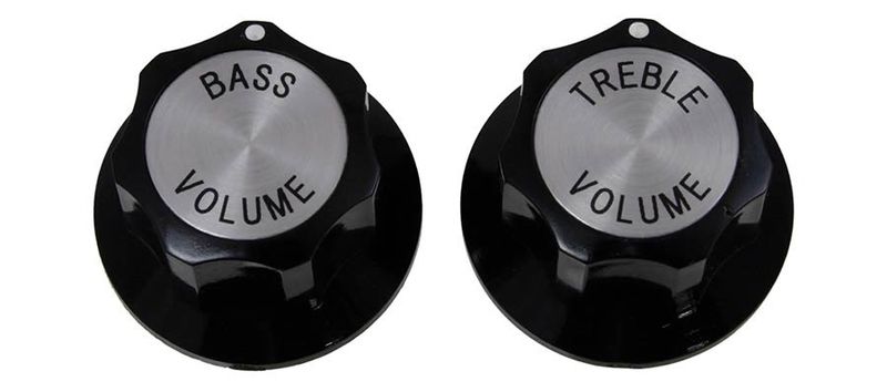 Allparts Volume Knobs for Rickenbacker® 2-p