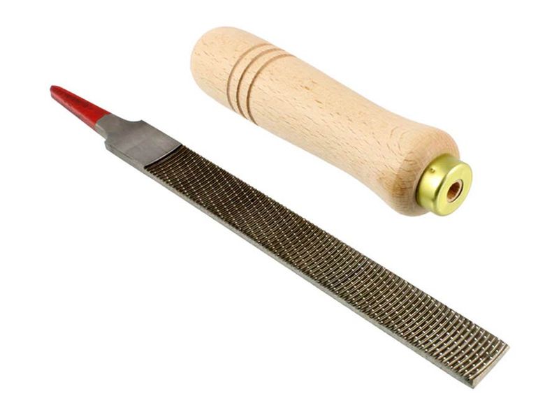 Allparts 16mm fine flat wood carving file