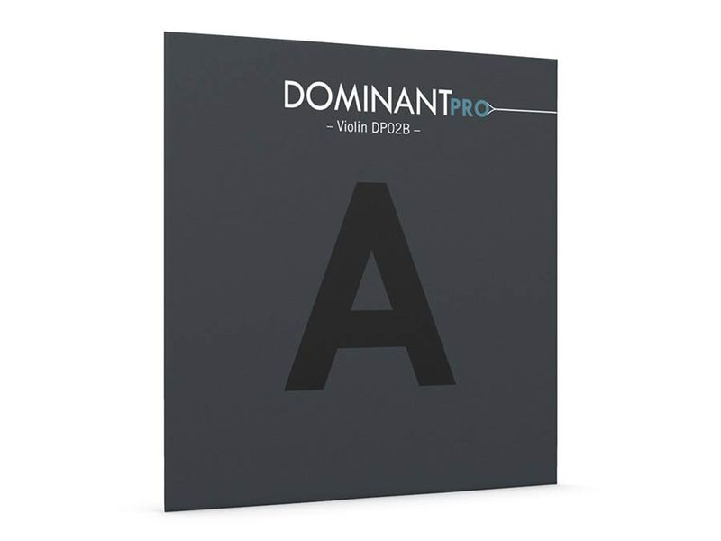 Thomastik THDP-02B Dominant Pro violin string A-2 4/4 medium, steel core, chrome wound