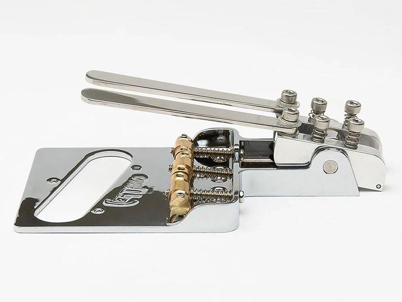 Allparts Certano T-Bender, B&G-bender bridge for Tele, nickel