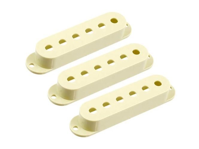 Hovedbilde Allparts Pickup Covers for Stratocaster® Vintage ...