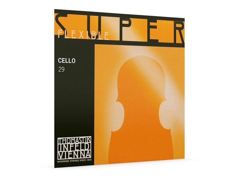 Thomastik TH-29 Superflexible cello string C-4 4/4 medium, rope core, chrome