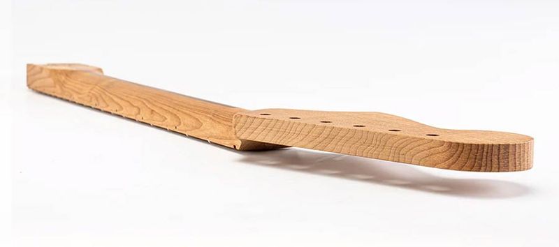 Allparts Select ltd VIN-MOD replacement neck for Jazzmaster, quartersawn roasted maple, unfinished