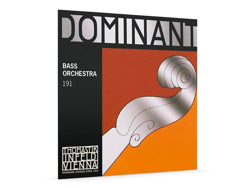 Thomastik TH-191 Dominant double bass string D-2 3/4 (strings length 104cm), synthetic core, chrome
