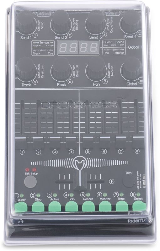 Decksaver Protection cover for Faderfox Micromodul DJ4/EC4/SC4/PC4/UC4
