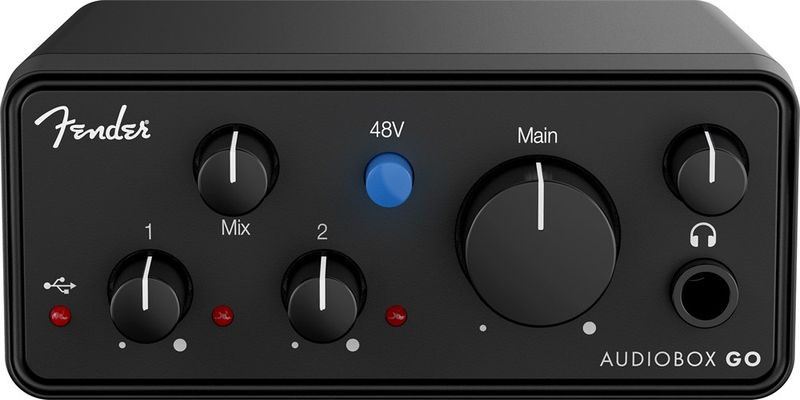 Fender Studio AudioBox GO - 2x2 audio interface, USB-C, 24-bit/96 kHz