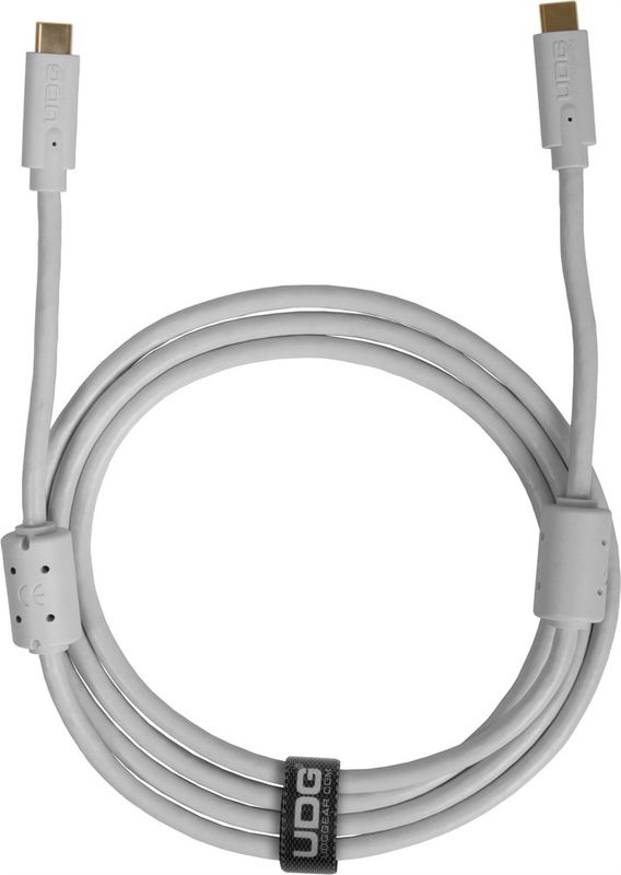 UDG Gear Ultimate Audio Cable USB 3.2 C-C White Straight 1,5 m