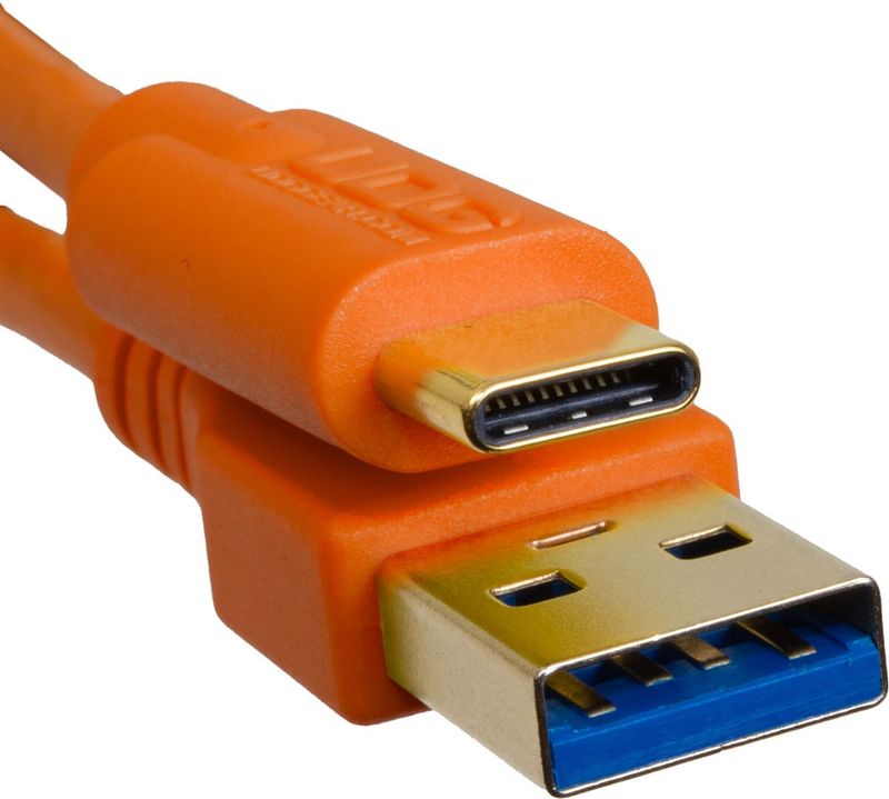 UDG Gear Ultimate Audio Cable USB 3.0 C-A Orange Straight 1,5 m