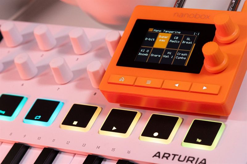 1010music Nanobox Tangerine - Compact streaming sampler