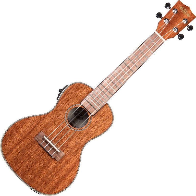 Kala KA-CGE. Concert Gloss Mahogany Ukulele w/EQ