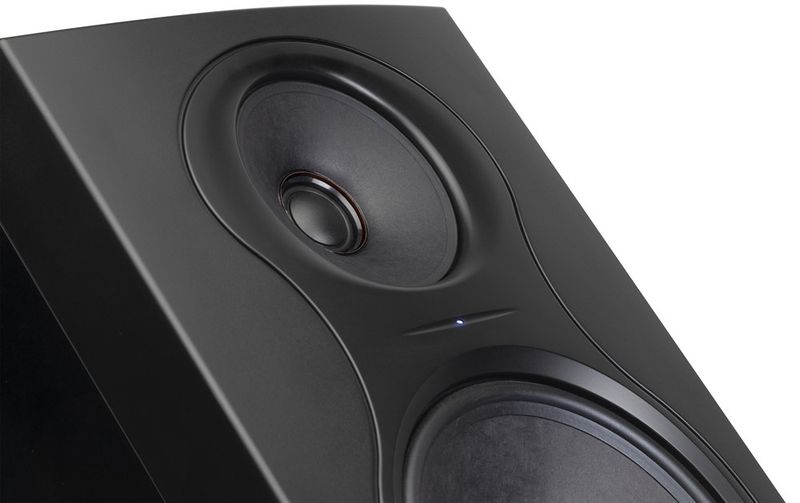 Kali Audio IN-8 V2 Black - 3-vägs Co-Axial studiomonitor, 8’’ bas, 4’’ mellanregister & 1’’ diskant, Class-D 140W