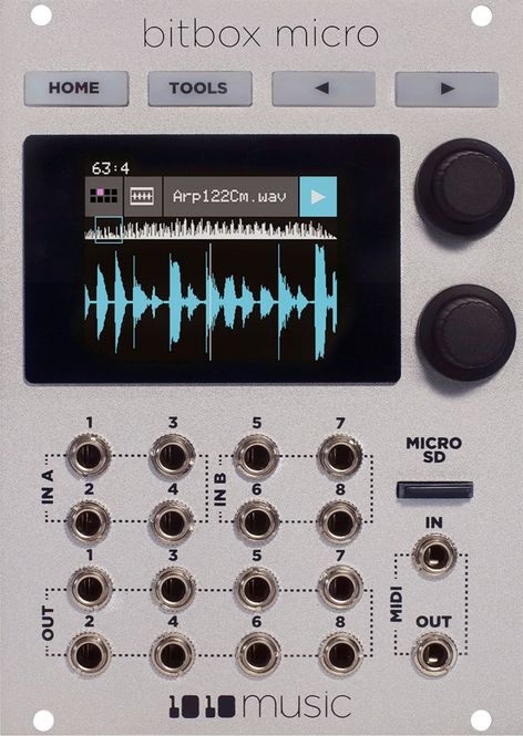 Hovedbilde 1010music Bitbox Micro - Eurorack compact ...