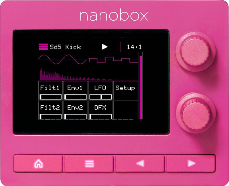 1010music Nanobox Razzmatazz - Compact drum synthesizer