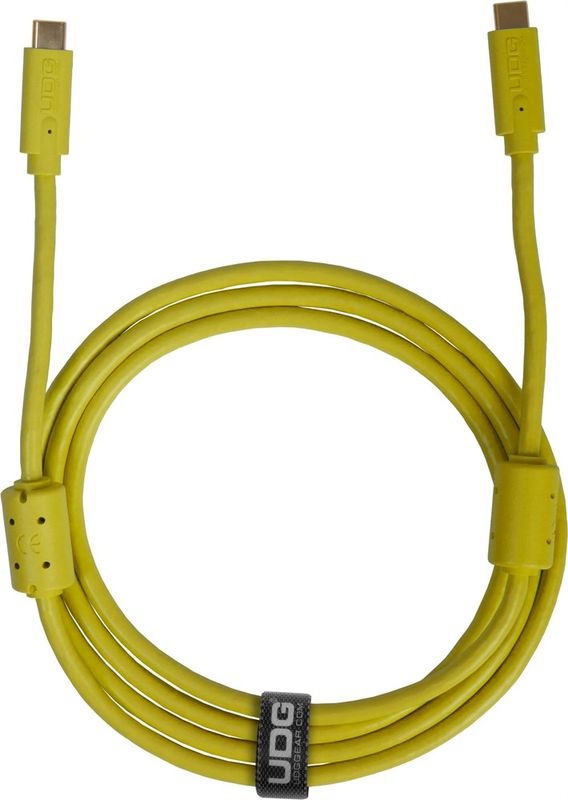UDG Gear Ultimate Audio Cable USB 3.2 C-C Yellow Straight 1,5 m