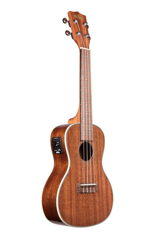 Kala KA-CGE. Concert Gloss Mahogany Ukulele w/EQ