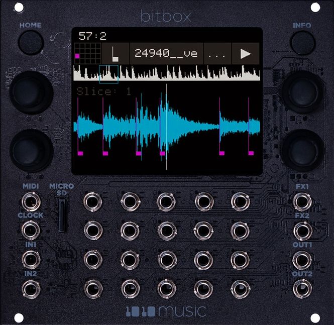 Hovedbilde 1010music Bitbox MK2 Black Edition - Eurorack ...