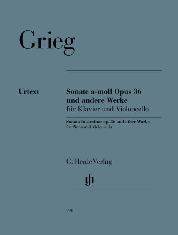 Edvard Grieg - Sonate A-Moll Op 36 Und Andere Werke
