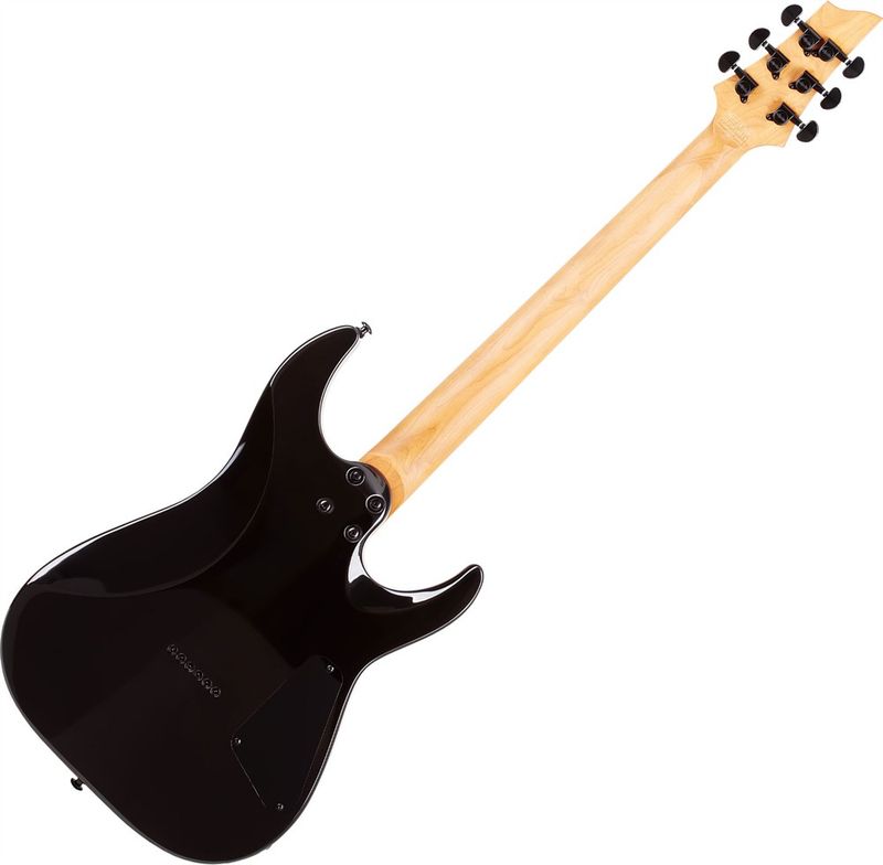 Schecter C-1 STANDARD LH BLACK FADE BURST BURL BFBB