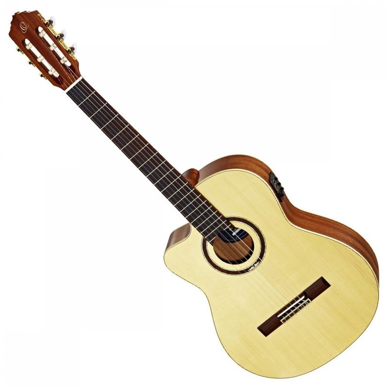 Ortega RCE138SN-L Left-Handed Natural m/bag