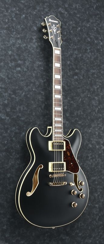 Ibanez AS73G-BKF Black Flat