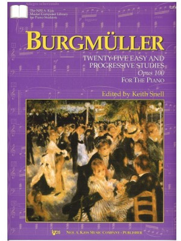 Burgmüller 25 Easy & Progressive Studies Op.100