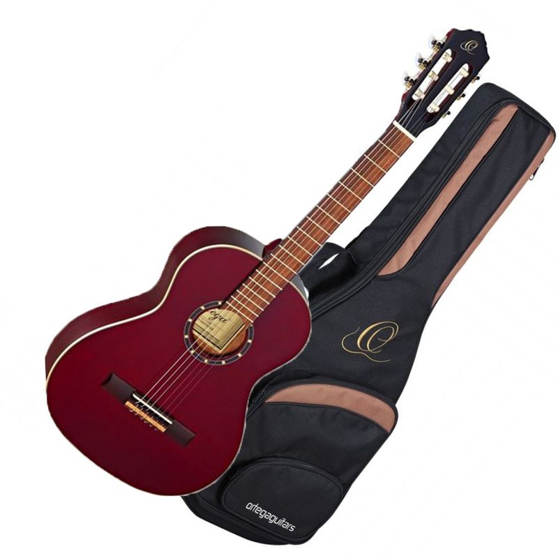 Ortega R121-3/4WR Wine Red m/bag