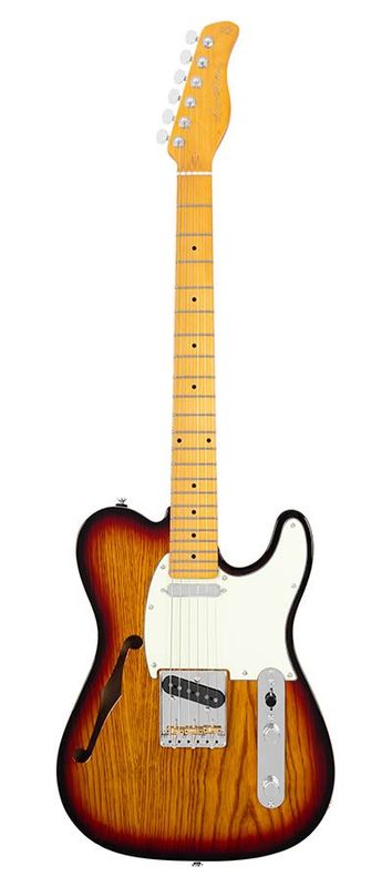 Sire T7TV/3TS Larry Carlton alder + ash chambered electric guitar T-style