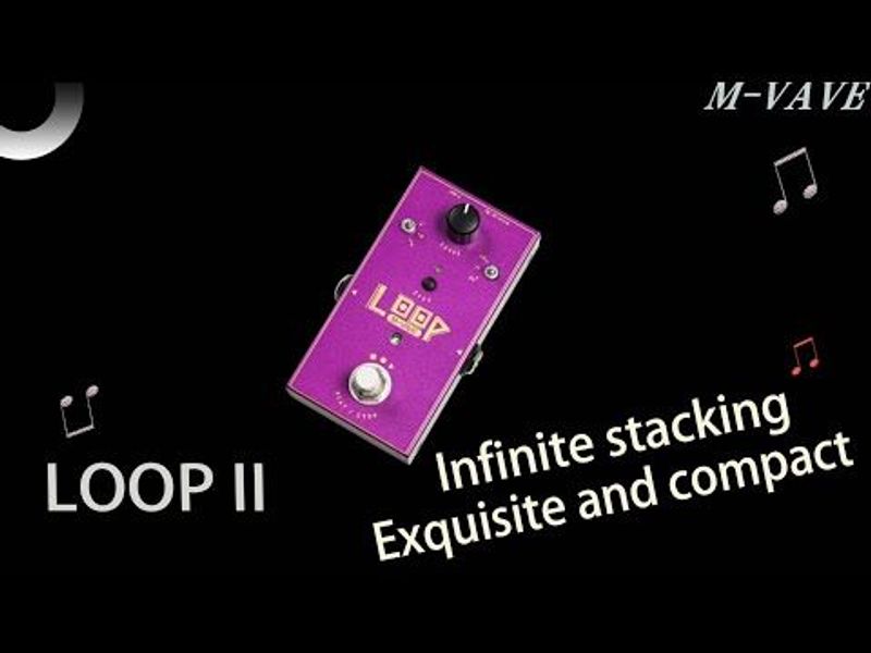 M-vave Loop II gitar-effekt-pedal