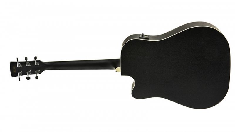 Ibanez AW84CE Weathered Black
